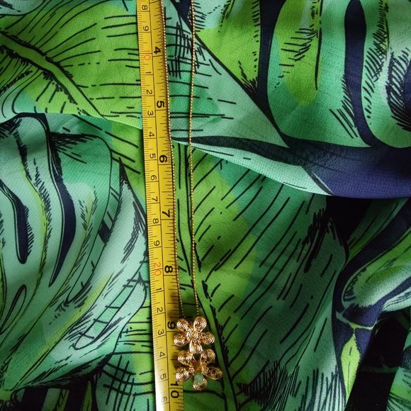 Jewelry made by hand Gold Plated 24 K. Silver 950, Morralla Emeral and Berillium - Picture 9 of 11